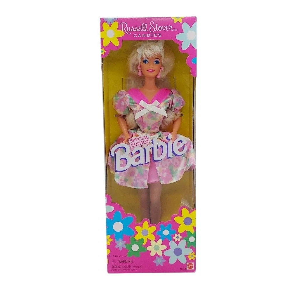 1996 Barbie Russell Stover Candies Special Edition Easter Barbie - Floral Dress